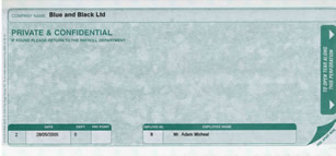 Sage Standard Security Payslips 